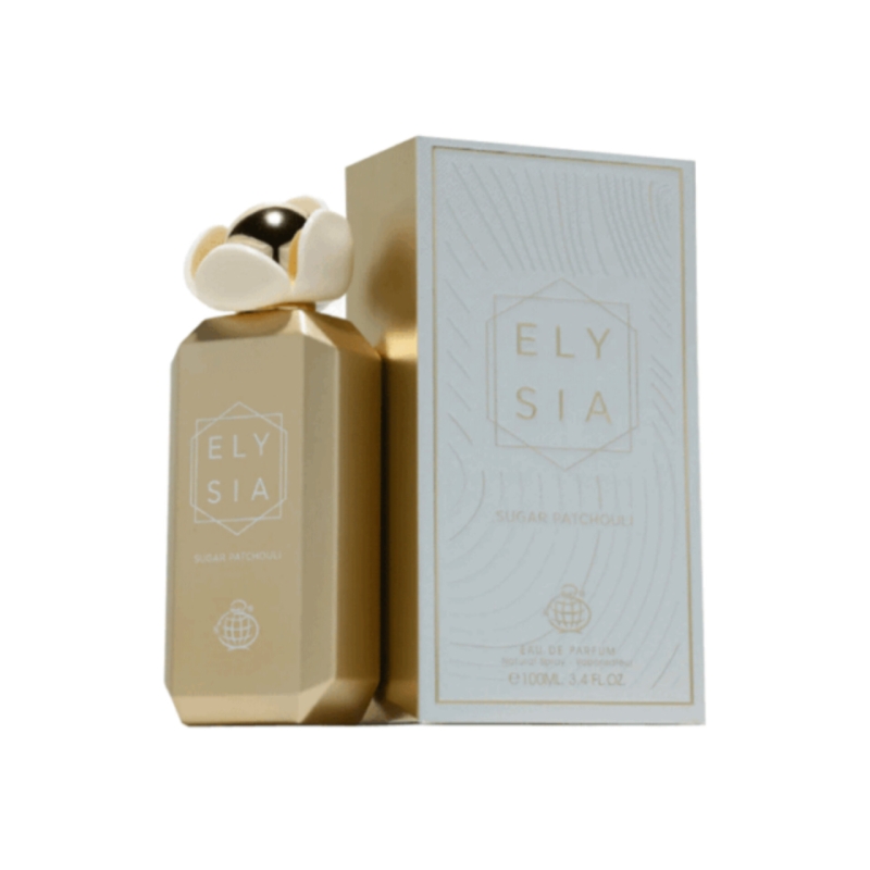 ادکلن زنانه مردانه فراگرنس ورد مدل الیسا شوگر پچولی رایحه کایالی حجم ۱۰۰ میل