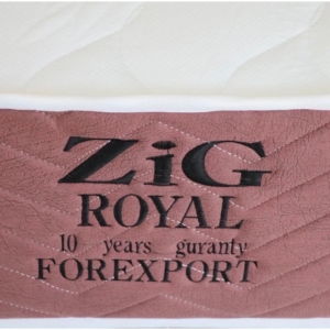 تشک طبی فنری زیگ مدل Royal یک نفره سایز 90×200 سانتی متر