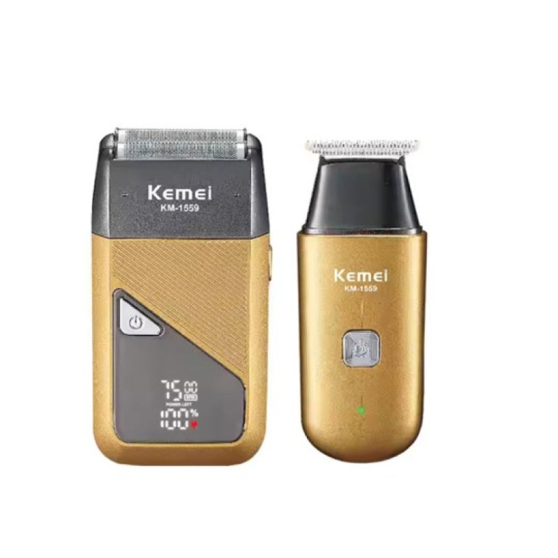 ماشین اصلاح کیمی مدل KM-1559 مجموعه 2 عددی 