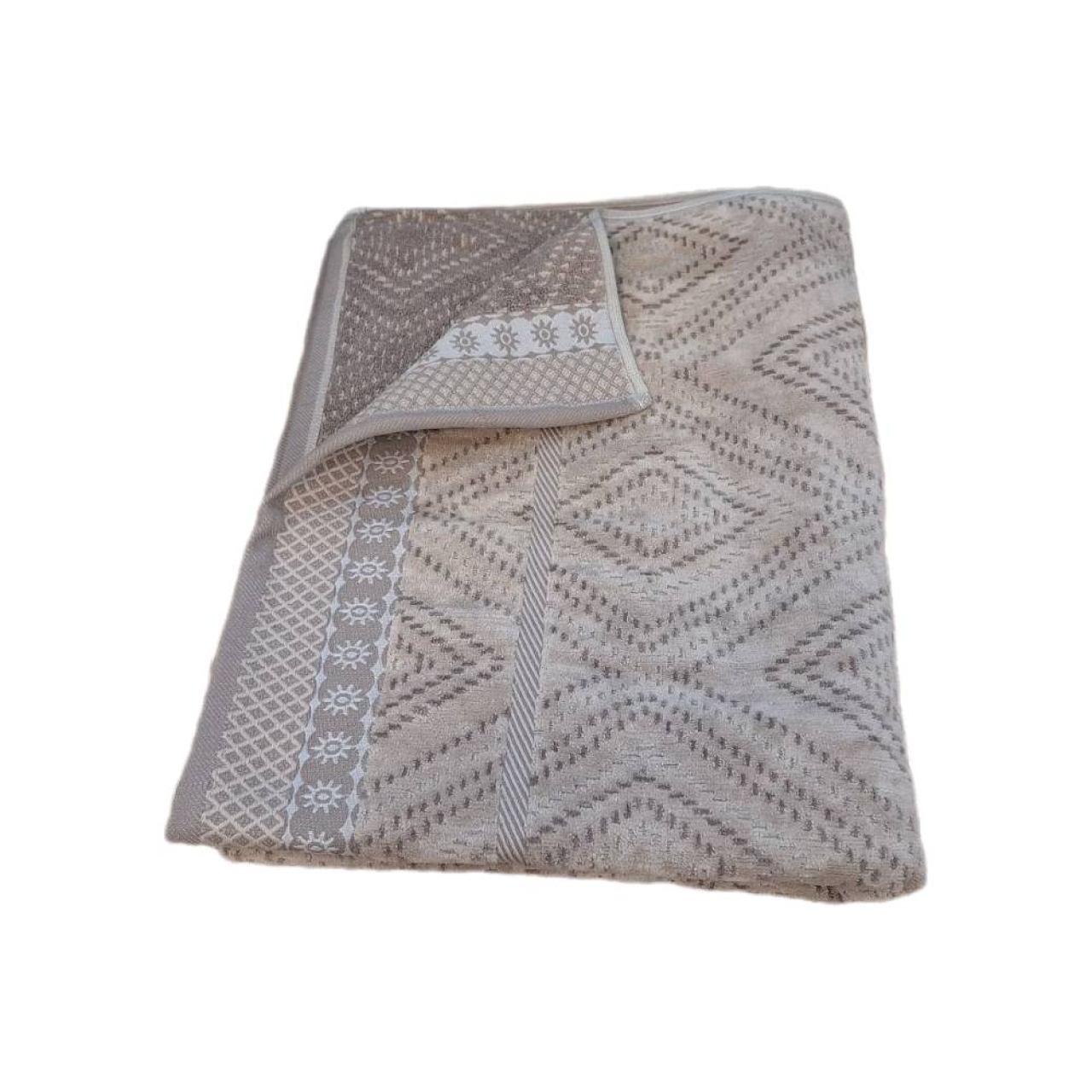 حوله ممتاز تبریز مدل لوزی کمان سایز 100*155 سانتیمتر