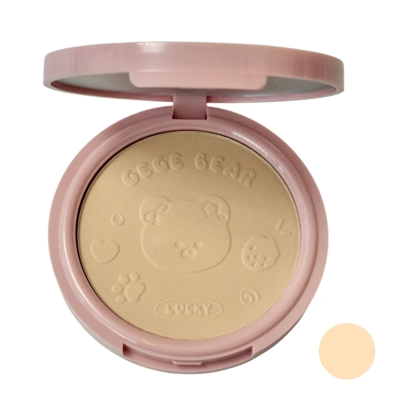 پودر تثبیت کننده آرایش صورت گی گی بیر مدل خرسی کد 03