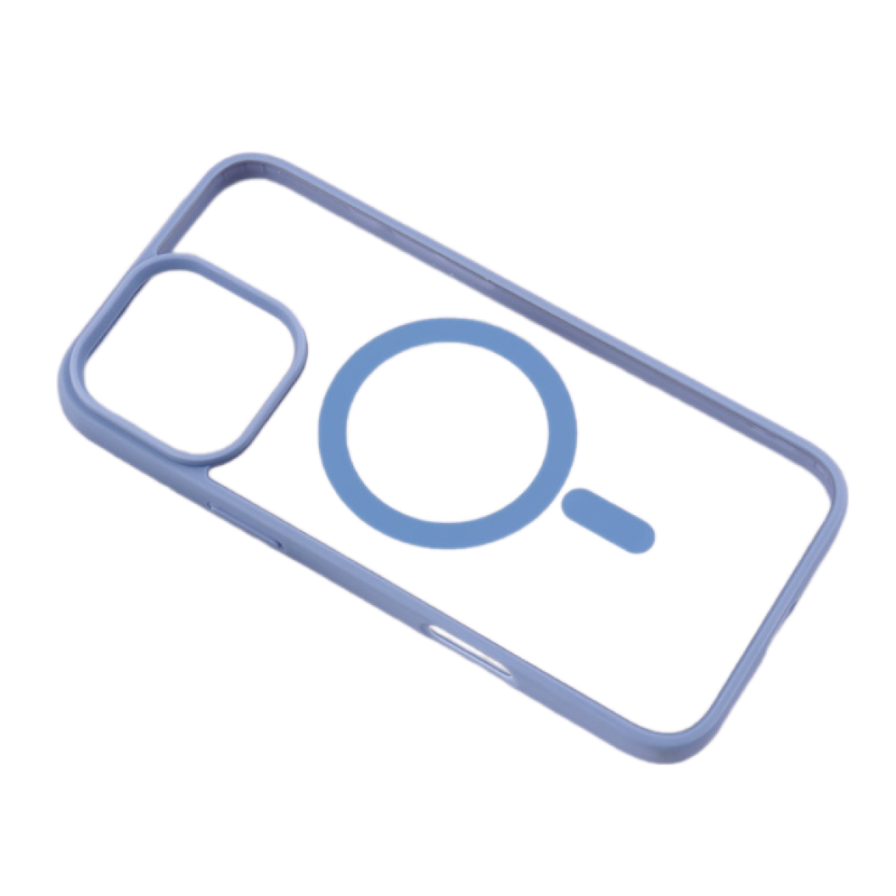 کاور PC شفاف دور رنگی مگ سیف مناسب برای گوشی موبایل آیفون iPhone 16 Pro Max 