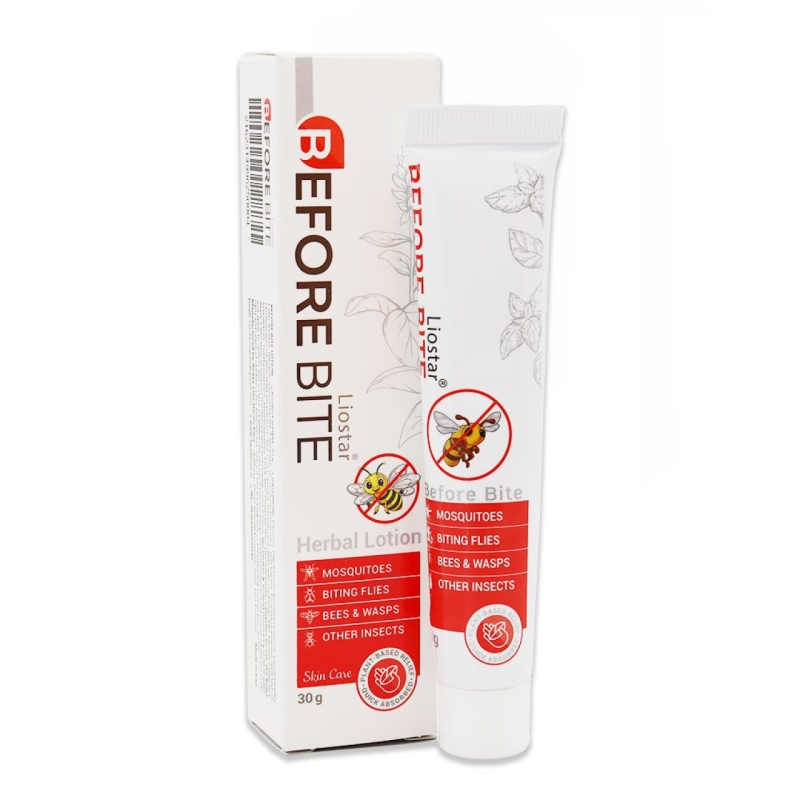 لوسیون قبل از گزش حشرات بدن لیواستار مدل علف لیمو مناسب برای انواع پوست وزن 30 گرم