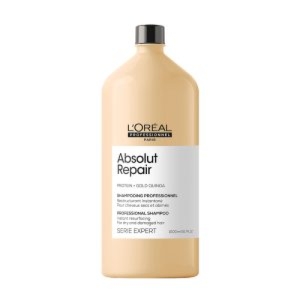 شامپو مخصوص موهای آسیب دیده لورال پروفشنال مدل  Absolut repair حجم 1500 میل