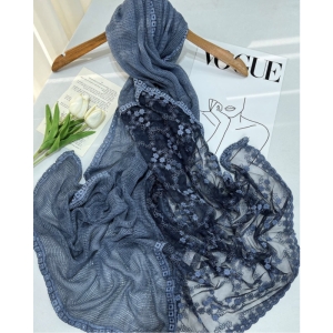 شال دانتل حصیری طرح ۱۲۳