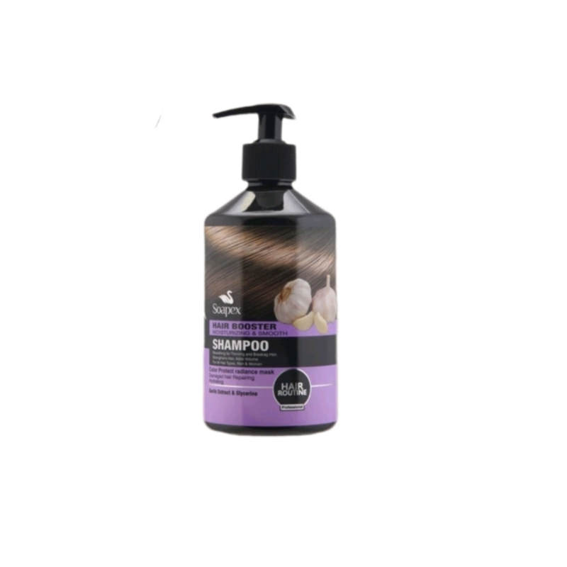 شامپو تقویت کننده و ترمیم کننده مو سوپکس مدل سیر حجم 500 میلی لیتر