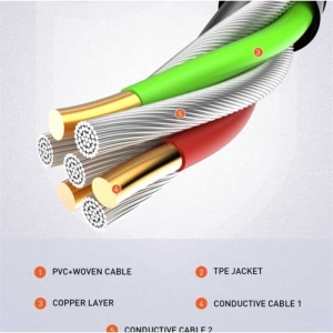 کابل فست شارژ الدینیو مدل LS852 طول ۲ متر