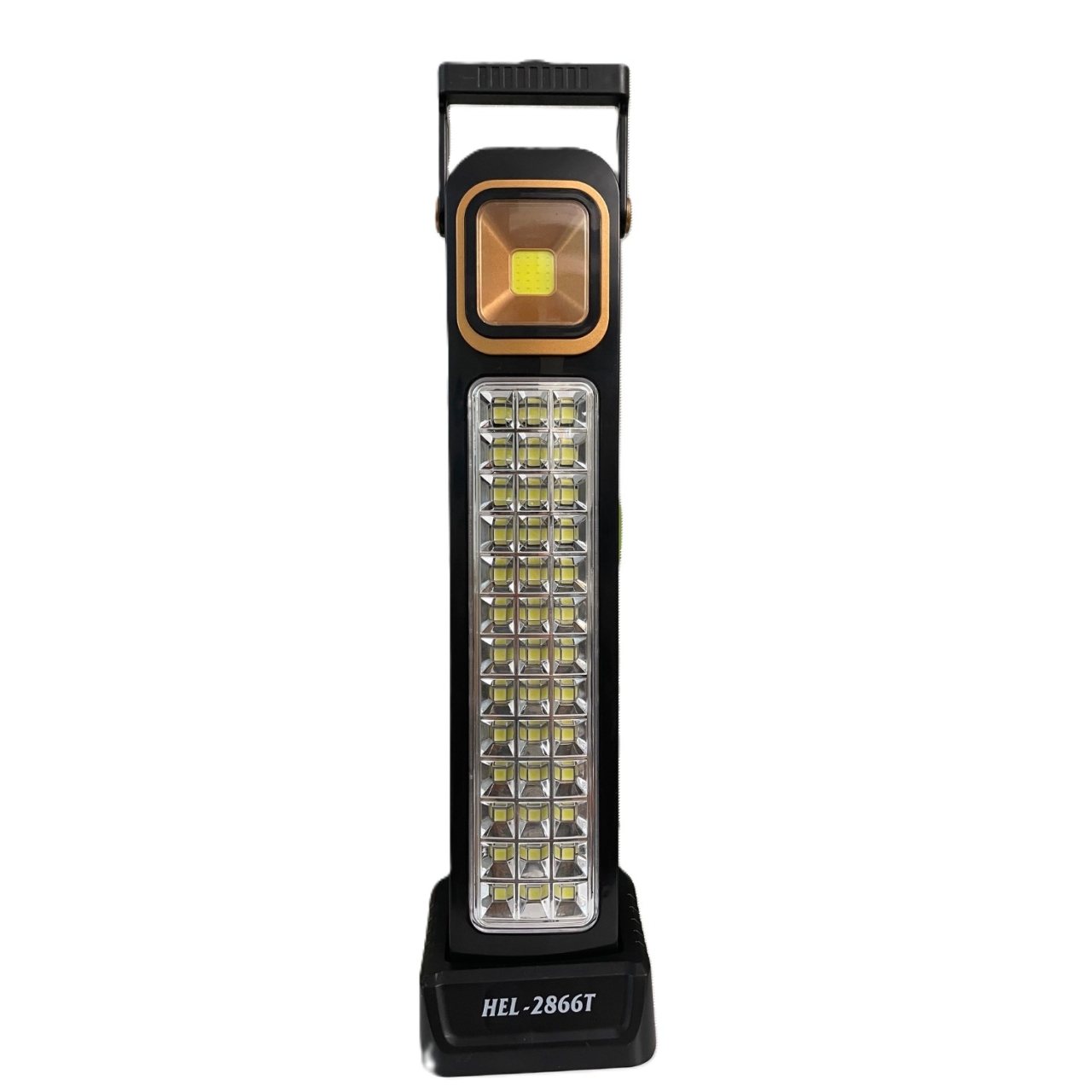چراغ مهتابی اضطراری 39 لامپ سولار دار مدل HEL-2866T-1