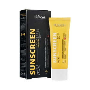 کرم ضد آفتاب آقایان SPF55 فاقد رنگ سی گل حجم ۵۰ میلی لیتر