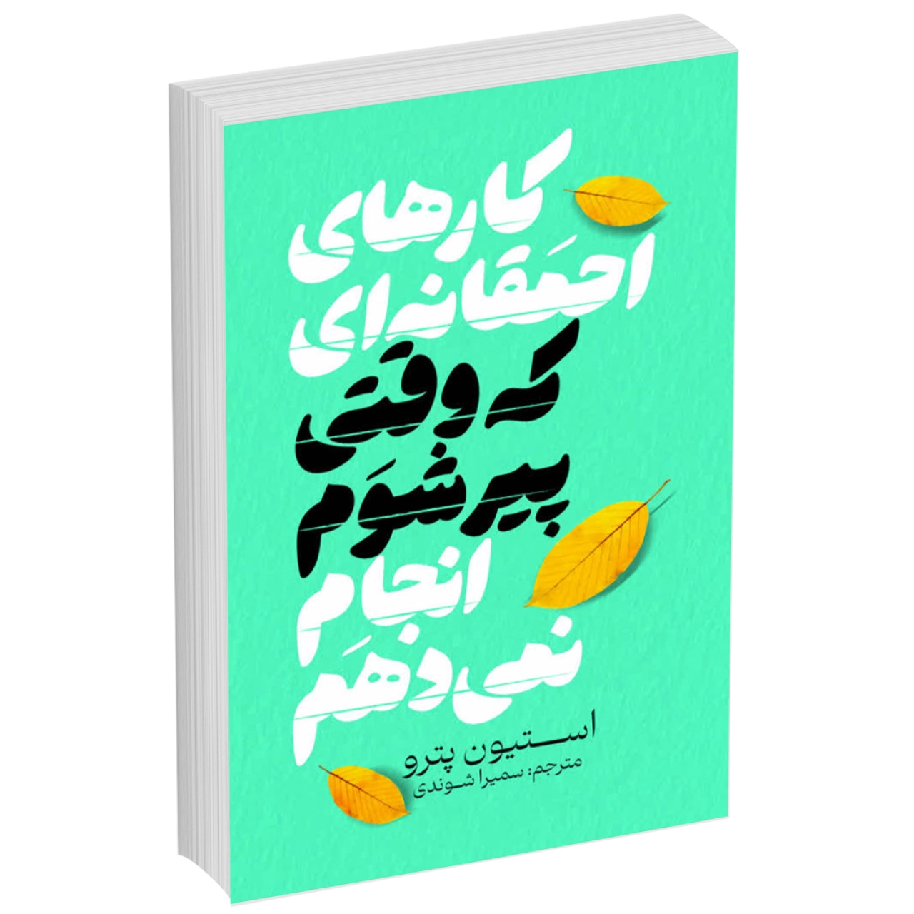 کتاب کارهای احمقانه ای که وقتی پیر شوم انجام نمی دهم اثر استیون پدرو