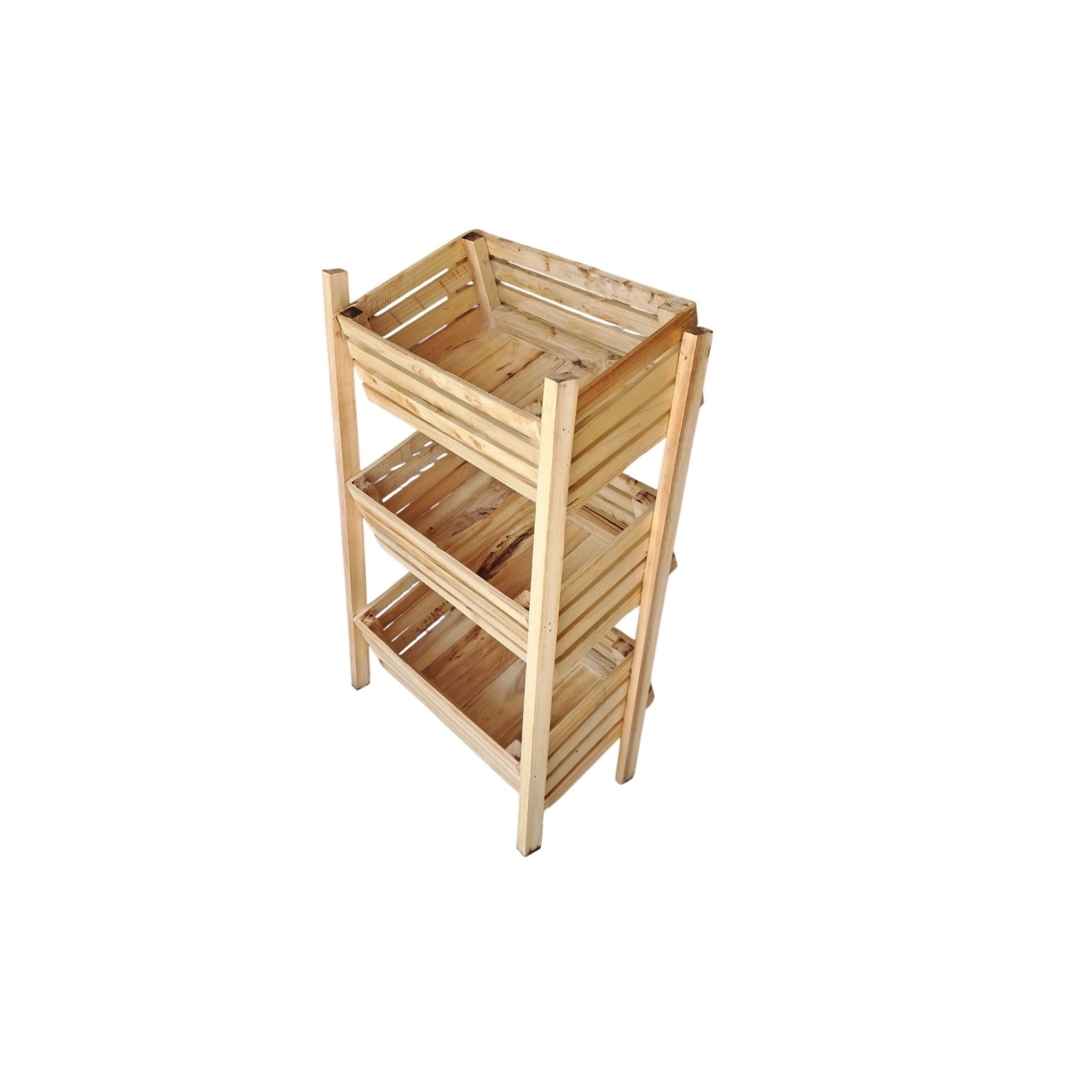 استند جای سیب زمینی و پیاز چوبی کد81