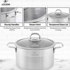 سرویس پخت و پز 6 پارچه لایف اسمایل مدل LIFEP12-6