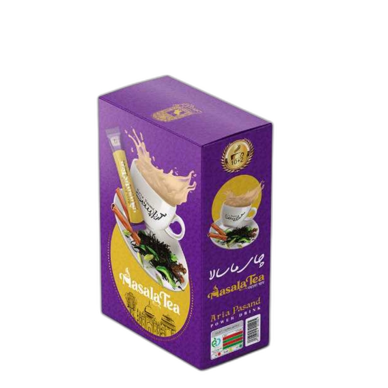 چای ماسالا جعبه ای آریاپسند تعداد 14 ساشه 20 گرمی