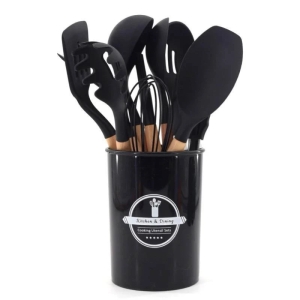 سرویس کفگیر و ملاغه 12 پارچه یونیک مدل سیلیکونی