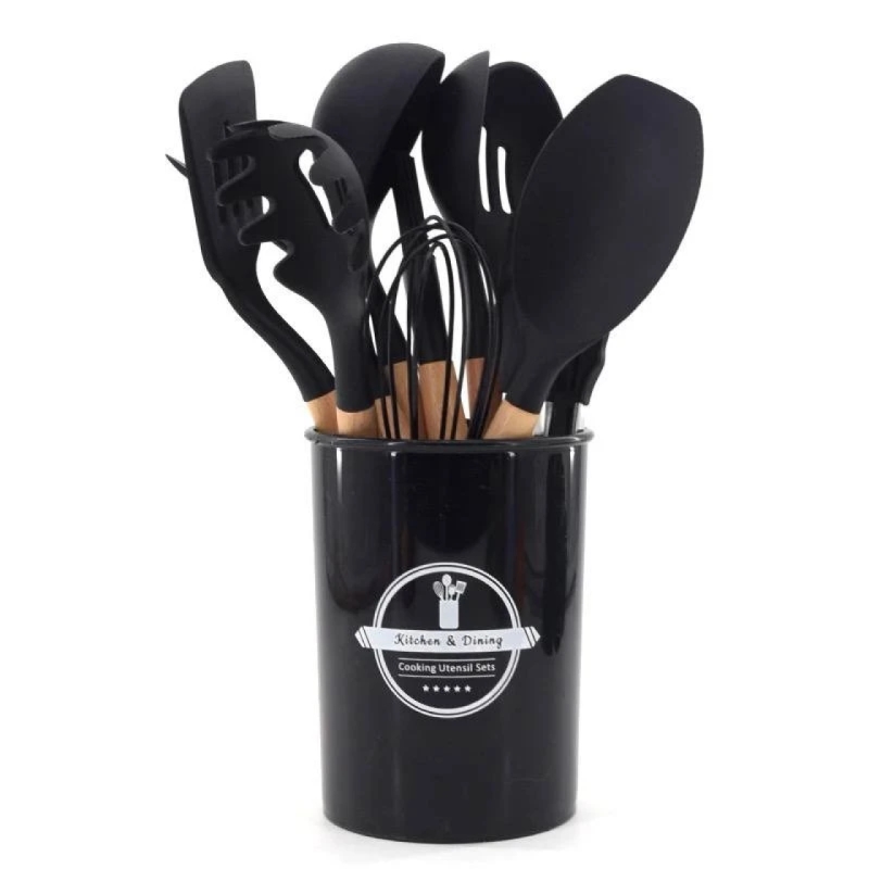 سرویس کفگیر و ملاغه 12 پارچه یونیک مدل سیلیکونی