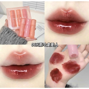 لیپ گلاس گی گی بیر مدل خیس پاستیلی GEGE BEAR شماره 06