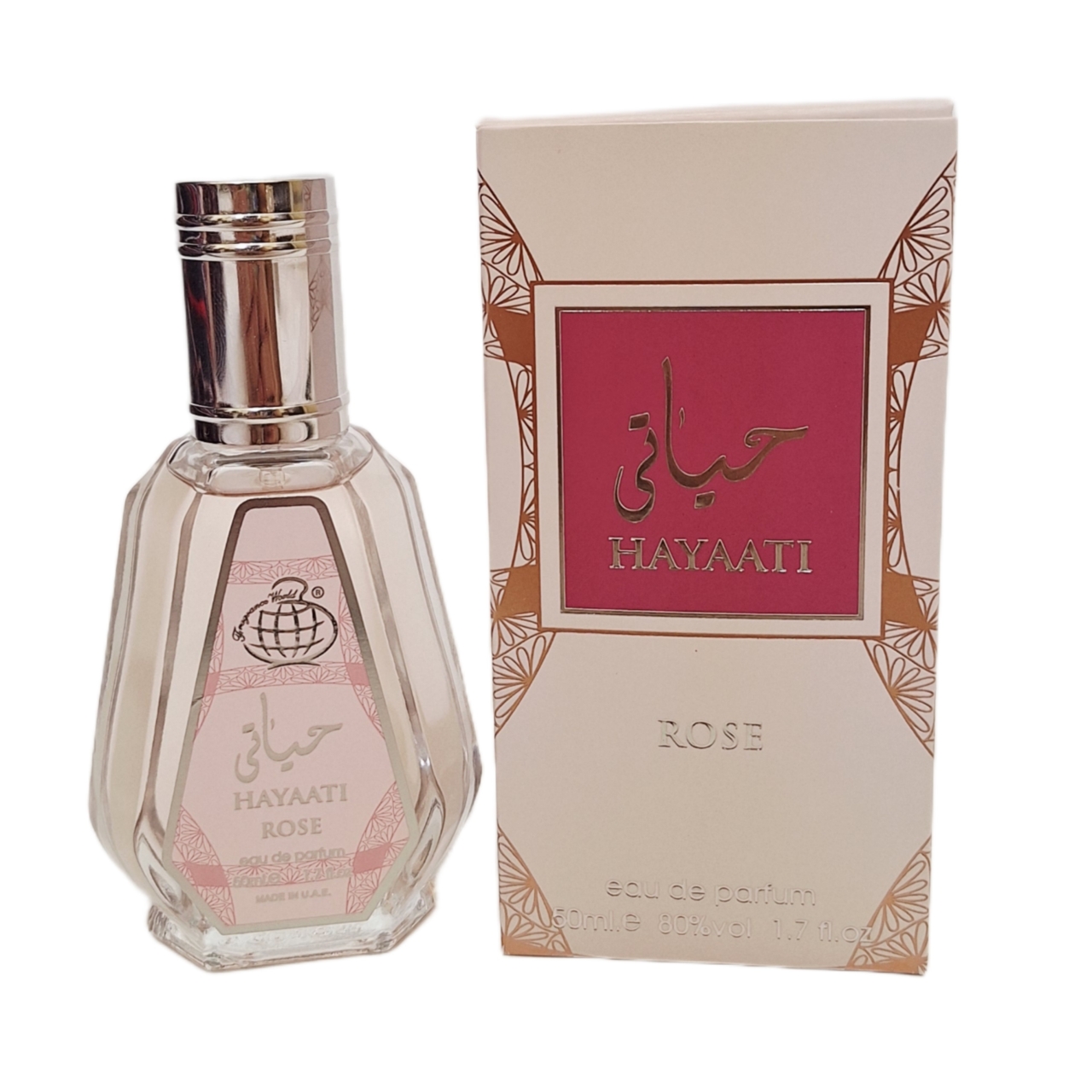 ادو پرفیوم زنانه فرگرانس ورد مدل  حیاتی رز صورتی حجم 50 میل