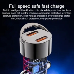 شارژر فندکی 30 وات یسیدو مدل YESIDO Y69