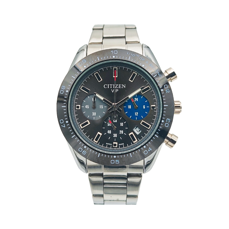 ساعت عقربه‌ای مردانه مدل سیتیزن Vip سه موتور فعال مدل 4690