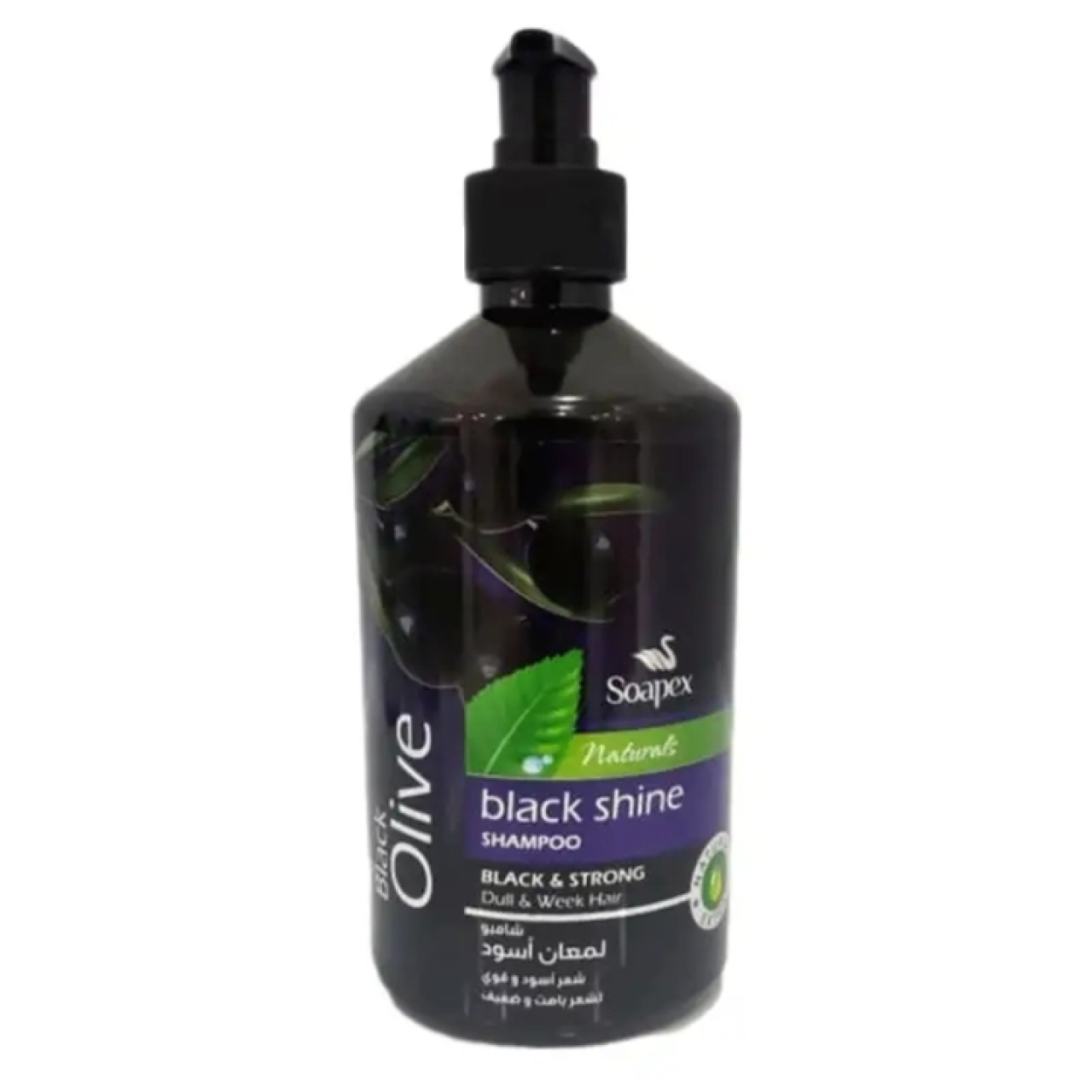 شامپو زیتون سیاه سوپکس حجم 500 میلی لیتری