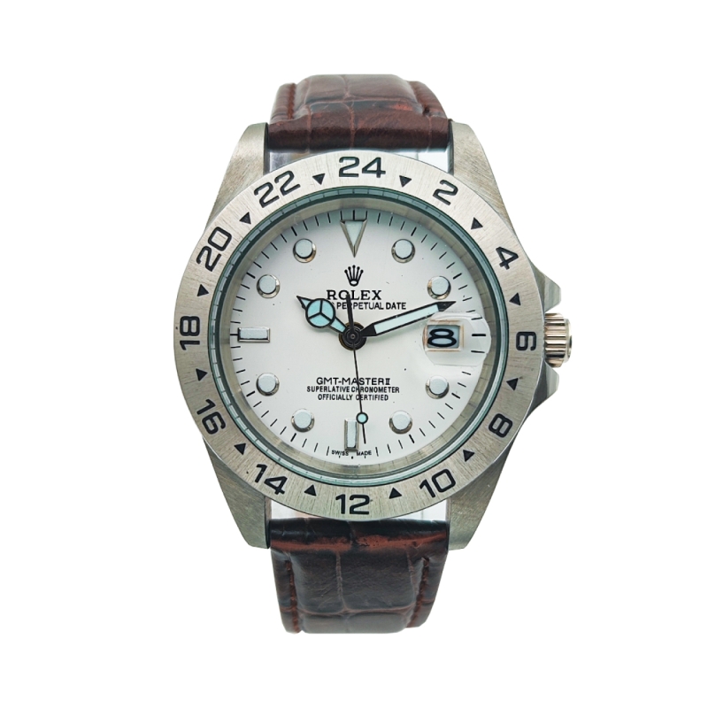 ساعت عقربه‌ای مردانه رولکس مدل GMT مستر با کد GMT-BE-S-BE