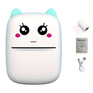 پرینتر حرارتی مدل MINI Printer X2 رنگ صورتی