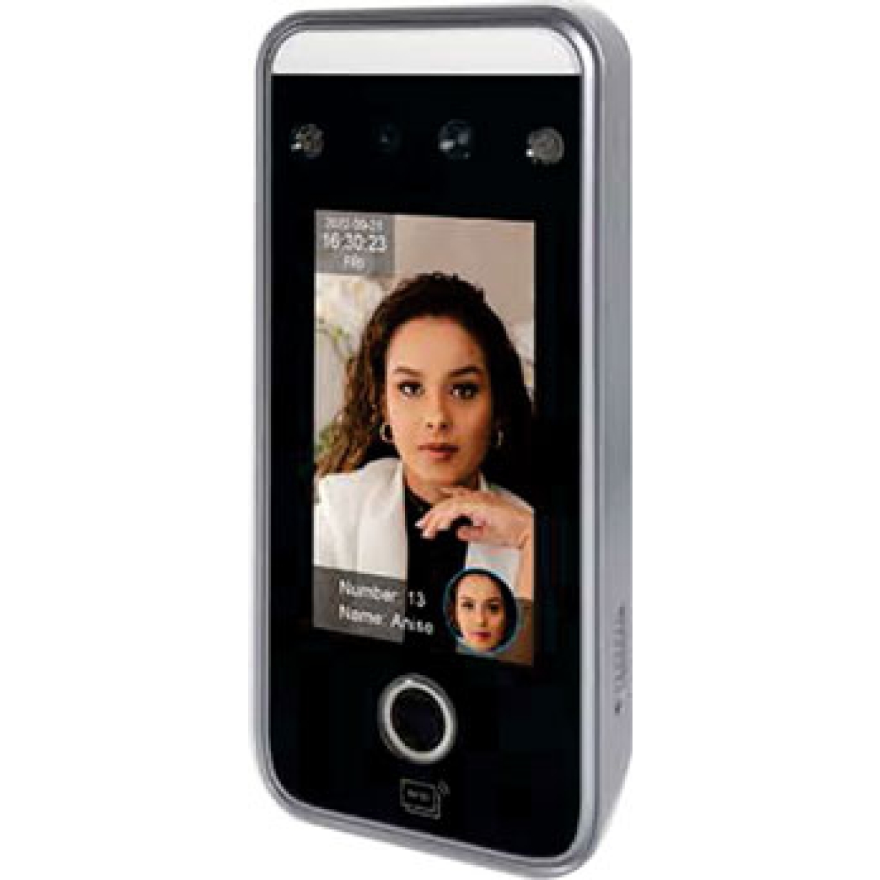 دستگاه حضور و غیاب افق فرا ویژن مدل AI-26F تشخیص چهره و اثر انگشت با هوش مصنوعی