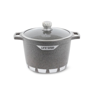 قابلمه آش گرانیتی لایف اسمایل FLCMRDP-24F سایز24