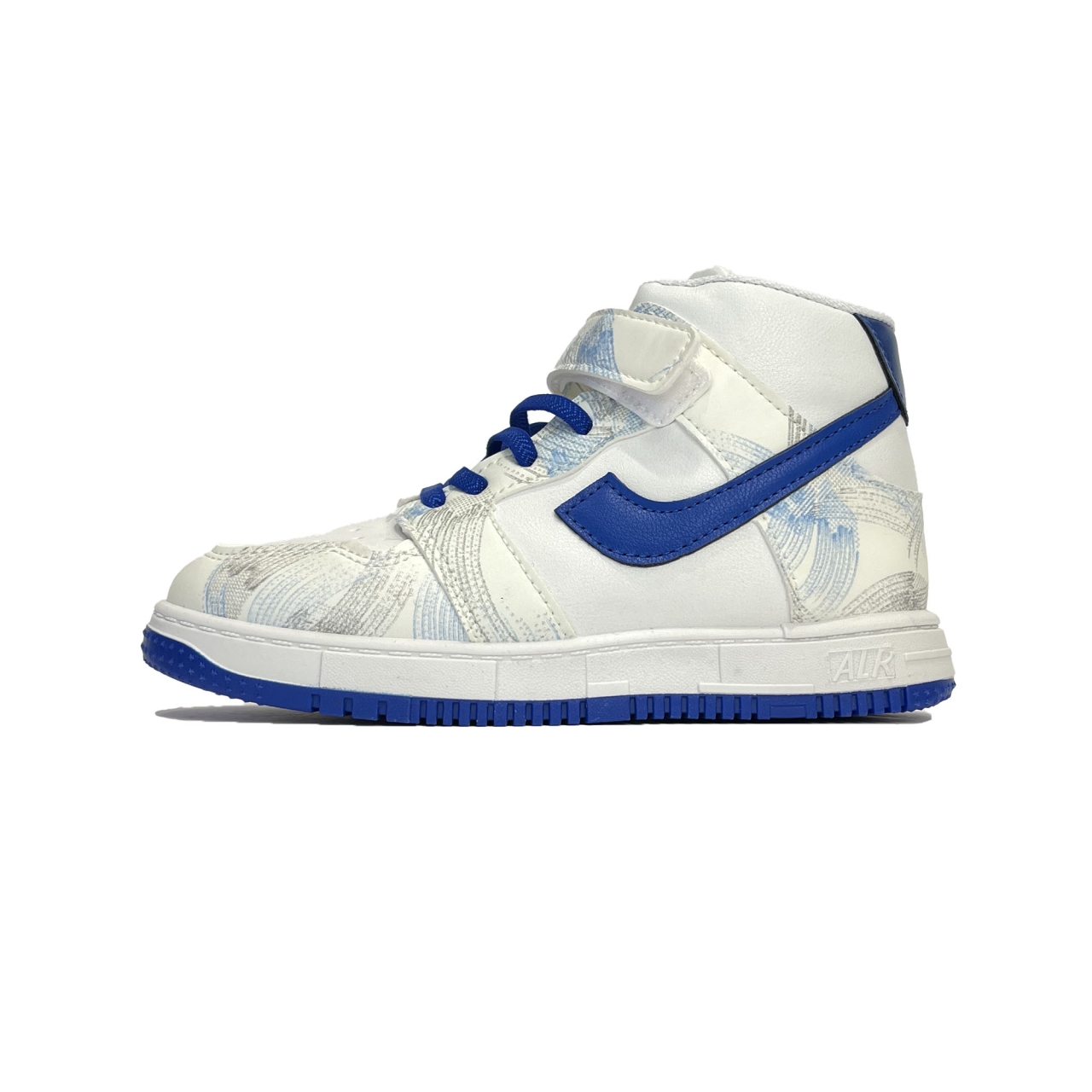 کفش بچگانه نایک مدل جردن ساقداررنگ ابی M24