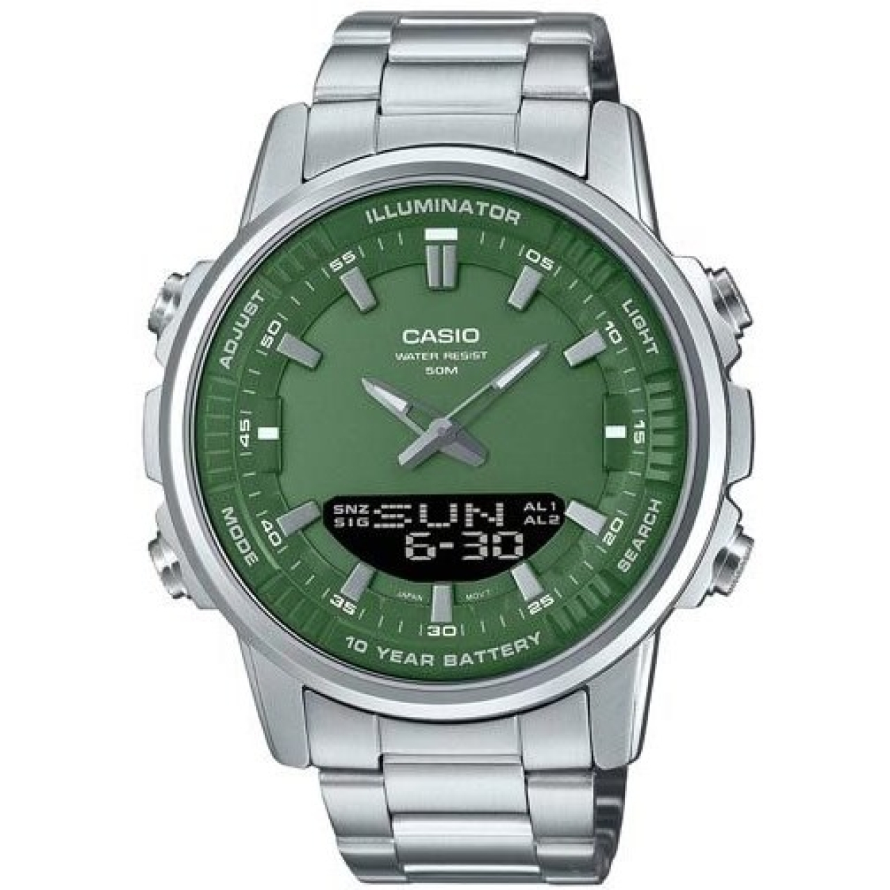 ساعت مچی عقربه‌ای مردانه کوارتز کاسیو مدل AMW-880D-3AVDF