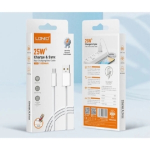 کابل تبدیل USB به USB-C الدینیو مدل ls901 طول 1 متر