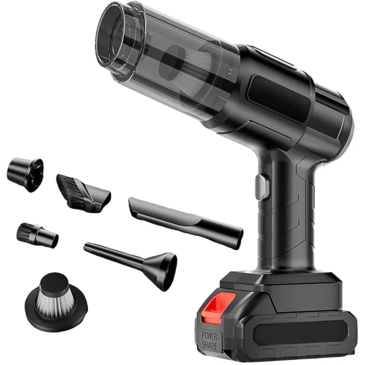 جارو شارژی ماشینی مکس پاور مدل 6631