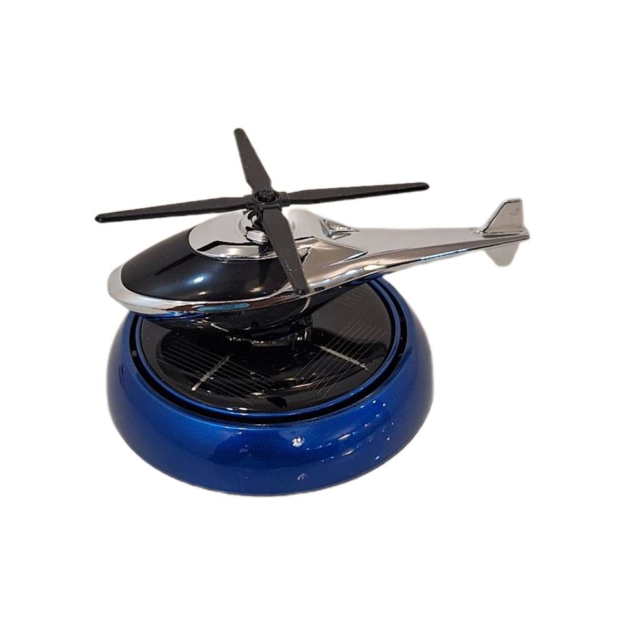 خوشبوکننده خودرو خورشیدی هلیکوپتری مدل F39 رنگ آبی
