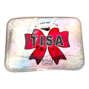 پتوی مسافرتی ژله ای تکنفره تیسا مدل رنگین کمان