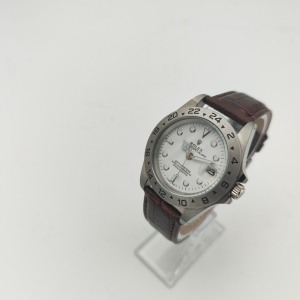 ساعت عقربه‌ای مردانه رولکس مدل GMT مستر با کد GMT-BE-S-BE