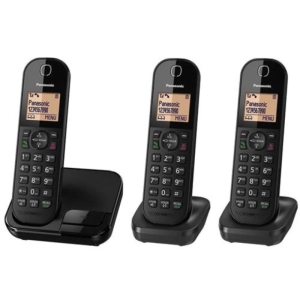 تلفن بی سیم سه گوشی پاناسونیک مدل KX-TGC413