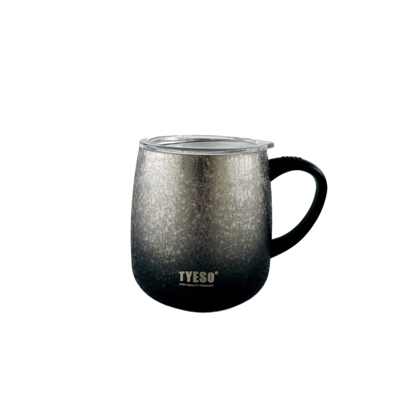 ماگ دوجداره استیل طرح چکشی تایسو مدل TS_8761