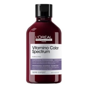شامپو  حرفه ای بنفش مخصوص موهای بلوند لورآل پروفشنال مدل Vitamino Color Spectrum حجم 300 میل