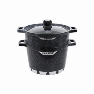 قابلمه لایف اسمایل مدل بخارپز FLCM 6 سایز 28