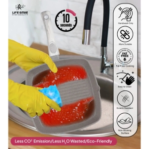 تابه گرانیتی مربعی لایف اسمایل مدل FLCMGL سایز 28