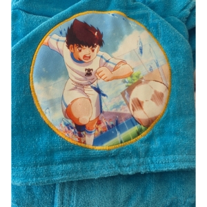 حوله تن پوش کودک مدل سوکر  سایز 100