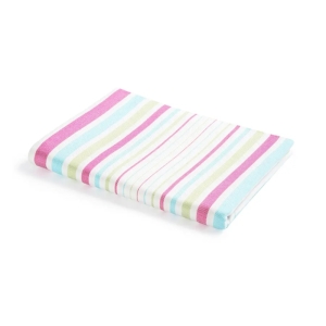 حوله ساحلی نخی لنوکو مدل راه راه سایز 160*110 سانتیمتر