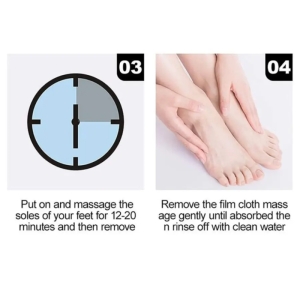 ماسک ورقه ای پا سادور مدل شیر بز و سفید کننده وزن 35 گرم