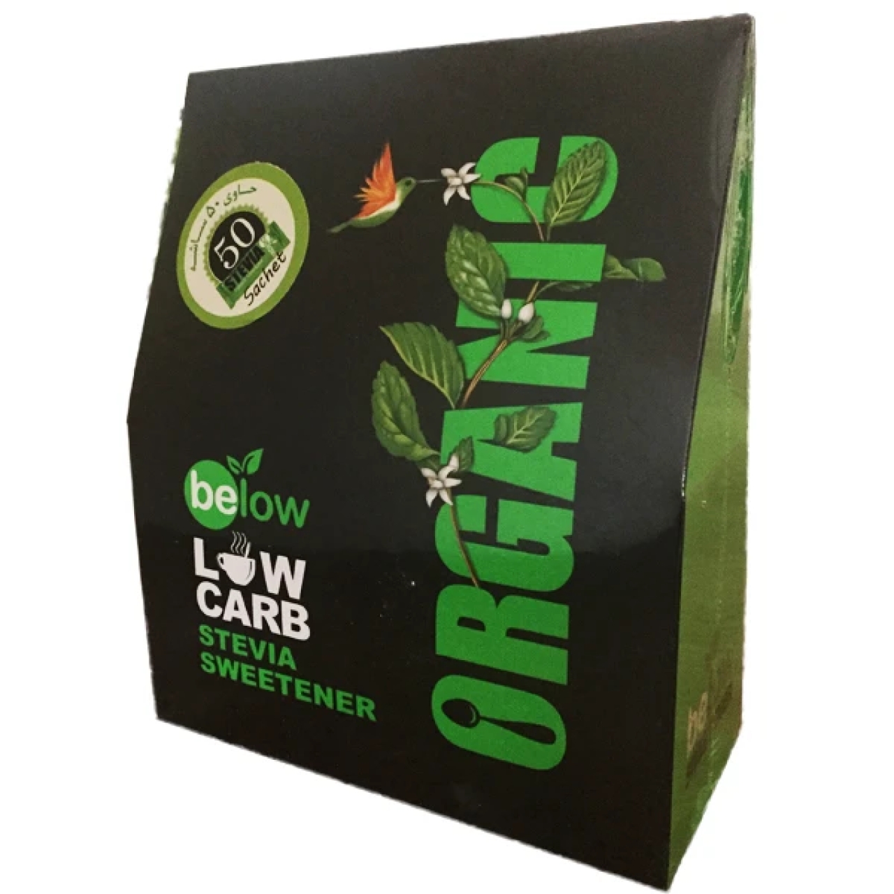 ساشه شیرین کننده کم کالری بیلو بسته 50 عددی