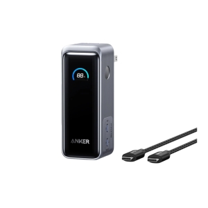 شارژر و پاوربانک انکر با ظرفیت ۹۶۰۰ میلی آمپر مدل Anker Prime Power Bank 65W 