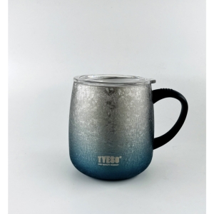 ماگ دوجداره استیل طرح چکشی تایسو مدل TS_8761