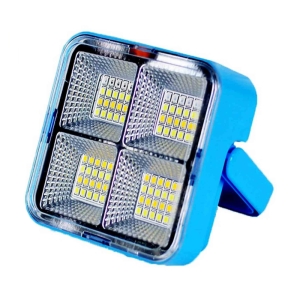 چراغ و پروژکتور شارژی و خورشیدی چند حالته پاوربانک دار مدل CK906A