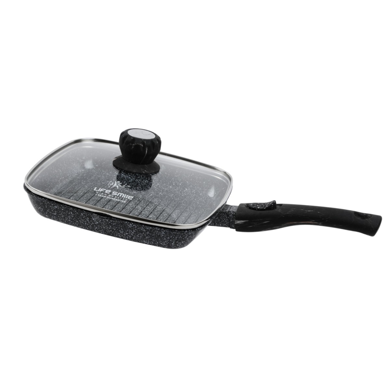 تابه گرانیتی مربعی لایف اسمایل مدل FLCMGL سایز 24