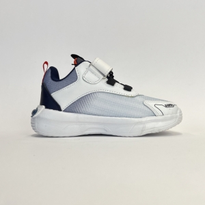 کفش بچگانه سامین مدل SXM رنگ سورمه ای سفید M15