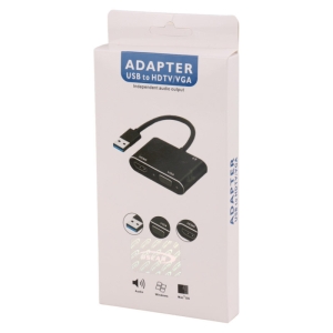 تبدیل USB3.0 به HDMI/VGA مدل اسکار